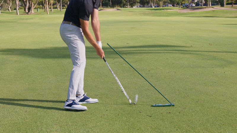 You're topping your irons.