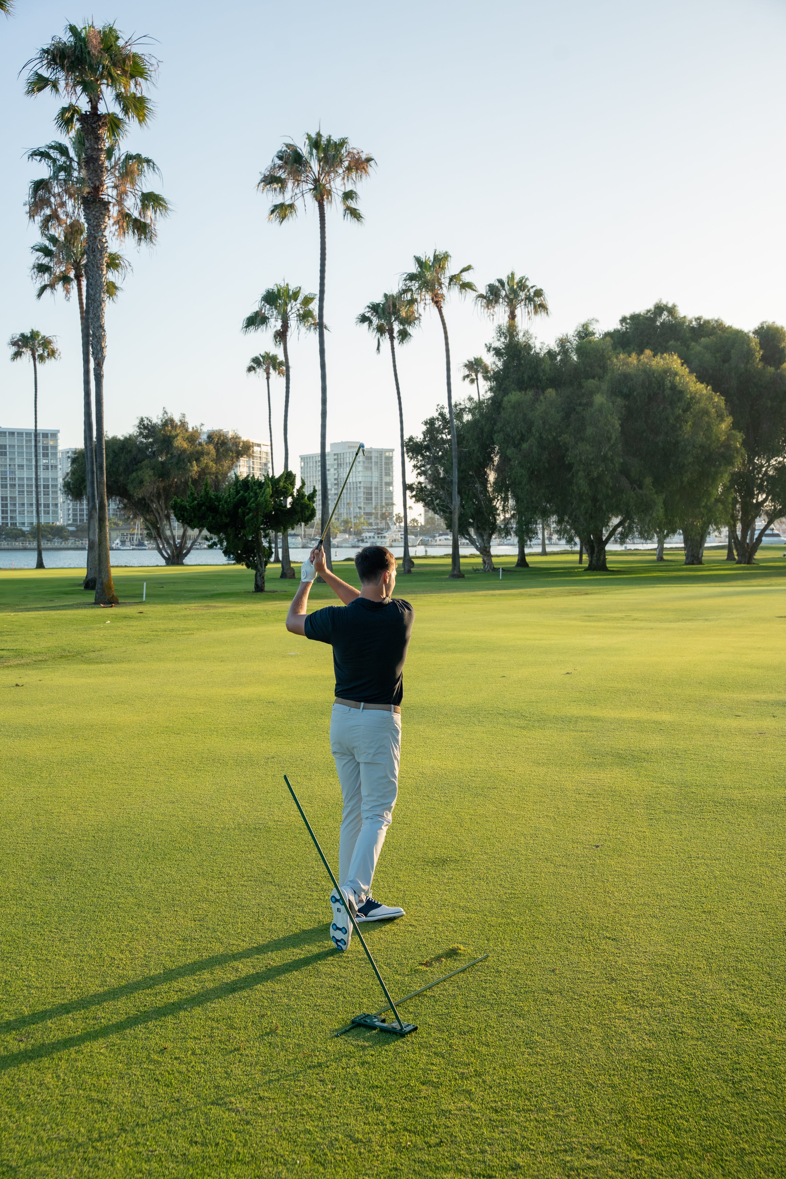 Fix your slice with the ImpactPro shallowing drill.