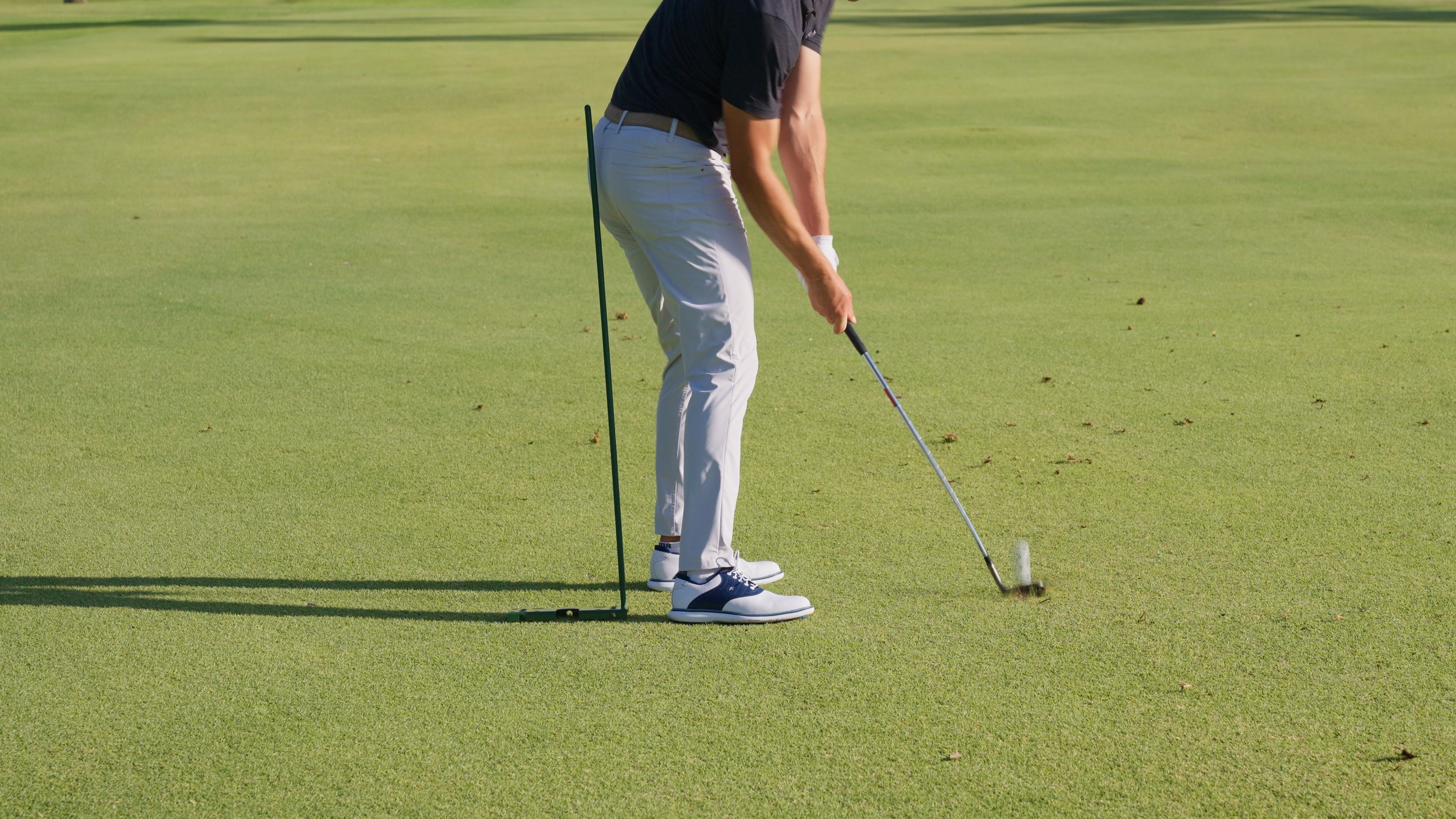 You lose posture at impact.
