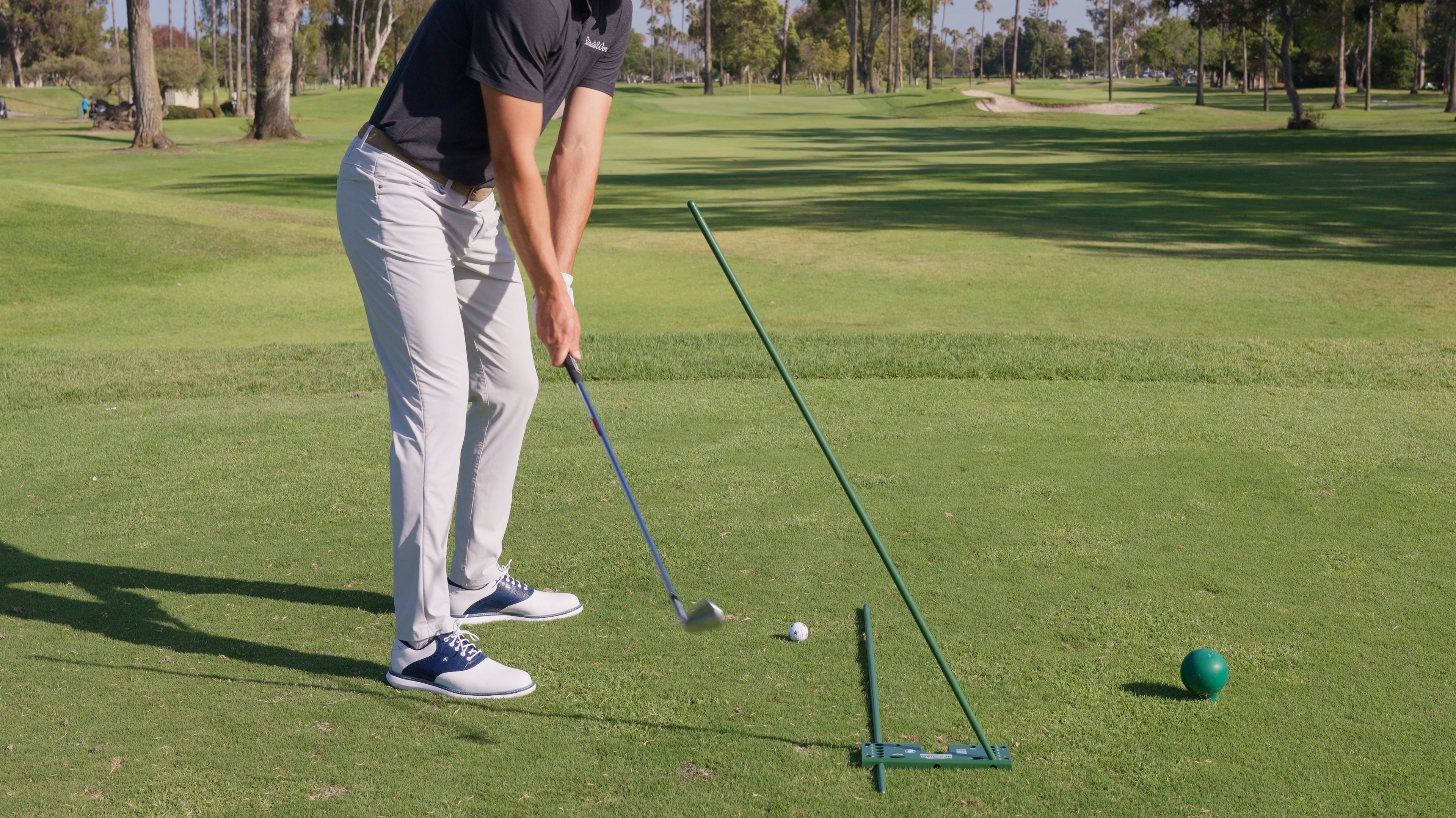 You’re slicing the ball.